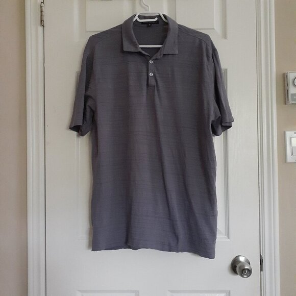 Robert Barakett Men's XL Purple Cotton Oscar Polo Shirt - Picture 2 of 10